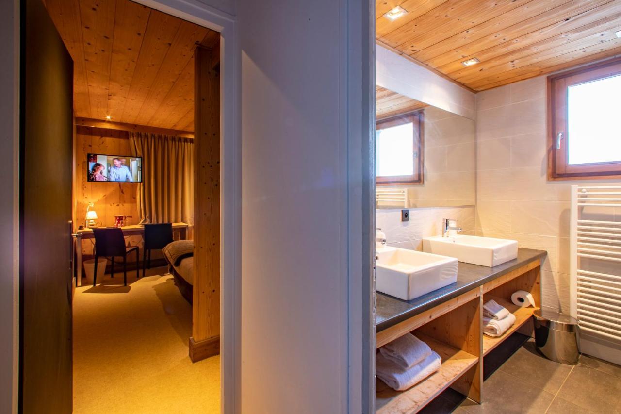 Chalet Les Rhodos Cordon Eksteriør billede