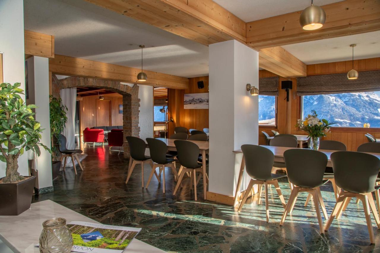 Chalet Les Rhodos Cordon Eksteriør billede