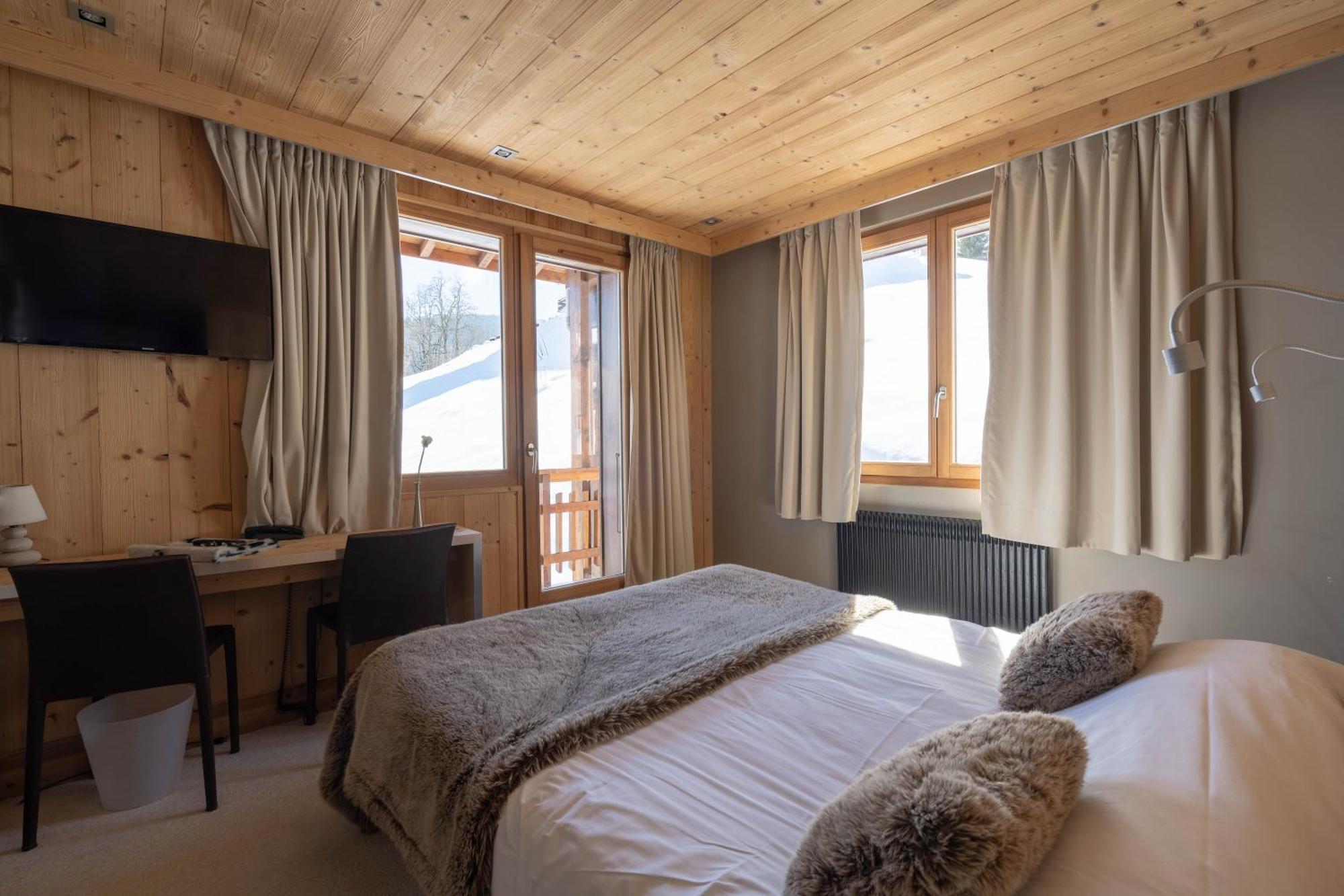 Chalet Les Rhodos Cordon Eksteriør billede