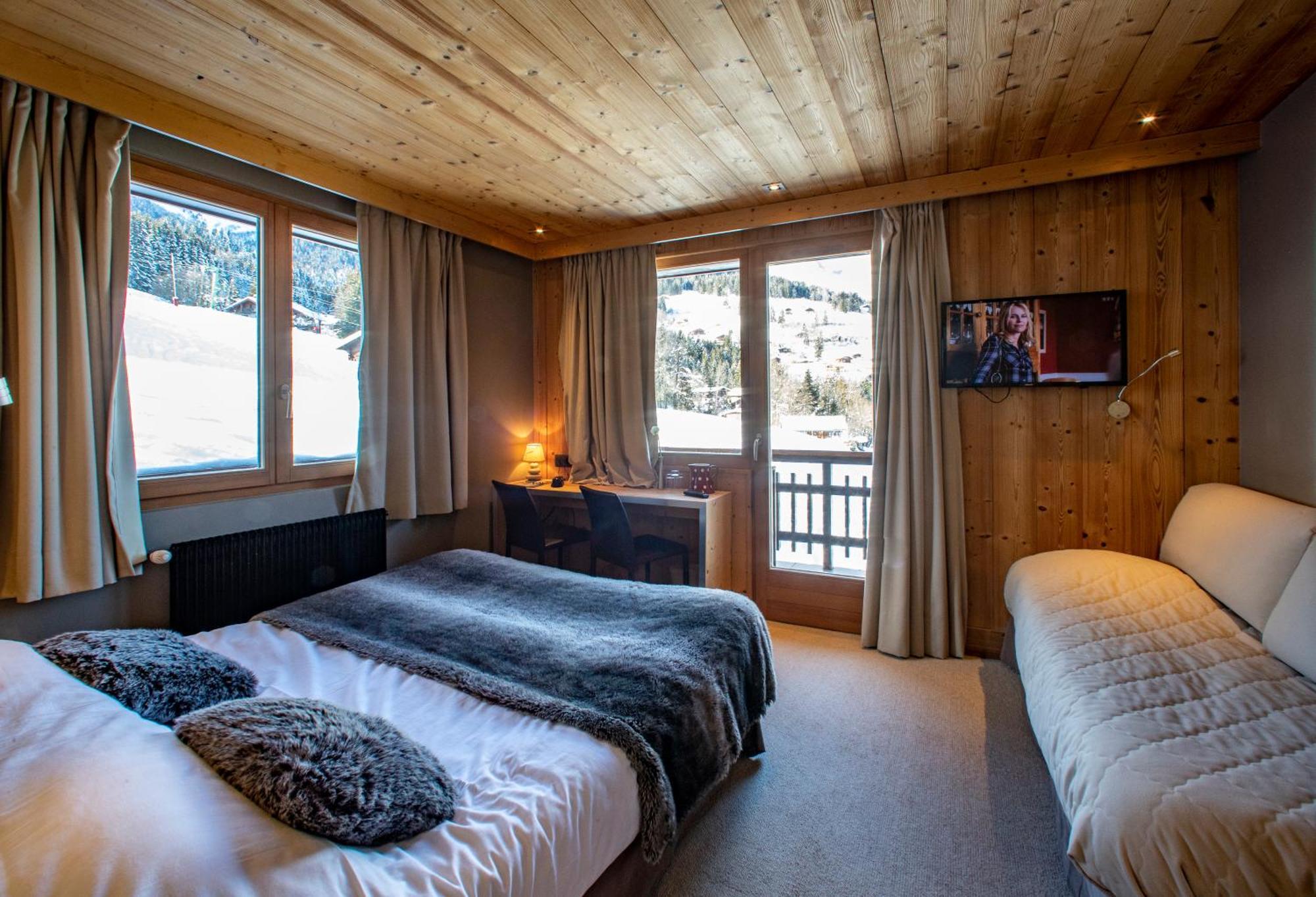 Chalet Les Rhodos Cordon Eksteriør billede