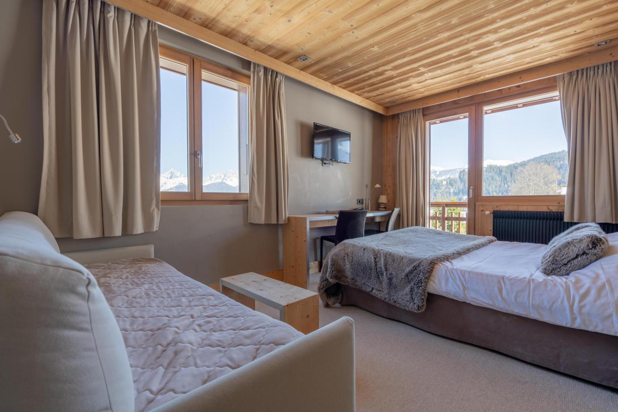 Chalet Les Rhodos Cordon Eksteriør billede