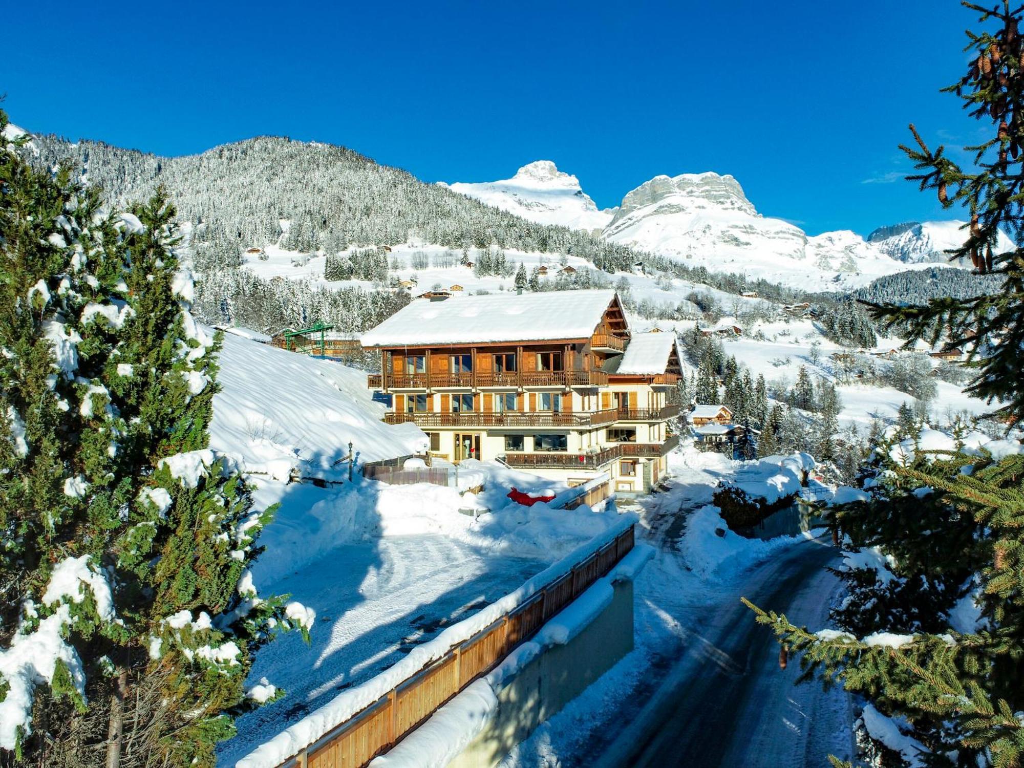 Chalet Les Rhodos Cordon Eksteriør billede