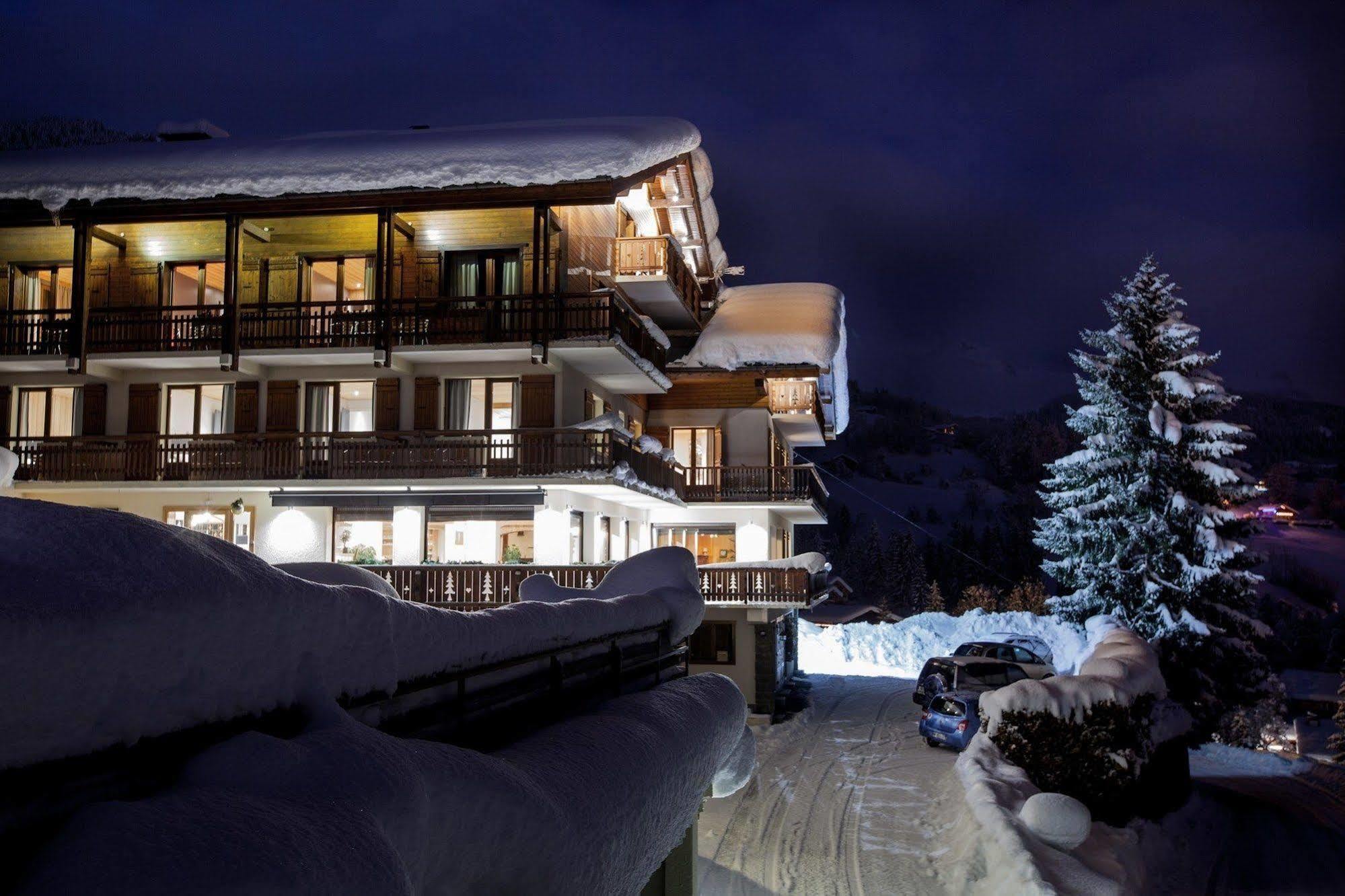Chalet Les Rhodos Cordon Eksteriør billede