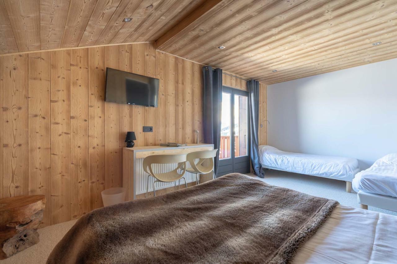 Chalet Les Rhodos Cordon Eksteriør billede